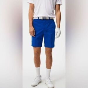 NWT J.Lindeberg Men’s Blue Vent Golf Shorts Air/Stay Cool Technology- Size 34”